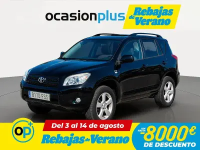 Usado Toyota RAV4 Sol 136 CV (100 kW) 2007 Negro SUV