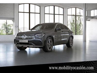Usado Mercedes GLC220 AMG line 194 CV (142 kW) 2022 Selenitgrey  metallic paint Coupe