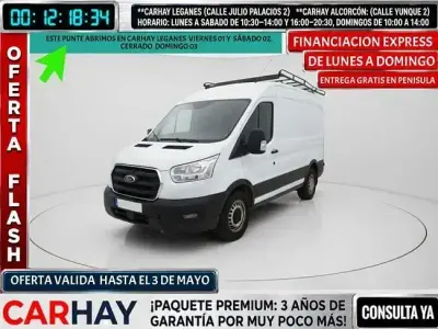 Usado Ford Transit Trend 130 CV (95 kW) 2021 Blanco Van