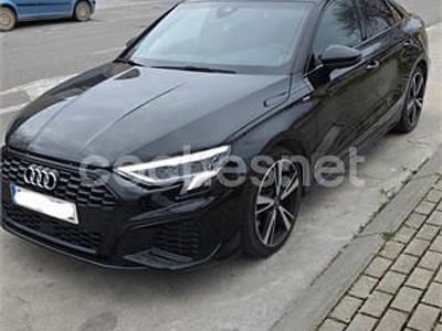 Usado Audi A3 150 CV (110 kW) 2021 Negro Berlina