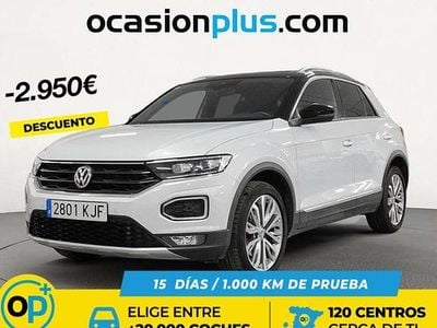 Usado VW T-Roc Sportline 190 CV (139 kW) 2018 Plateado SUV