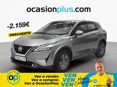 Usado Nissan Qashqai Acenta 158 CV (116 kW) 2021 Gris SUV