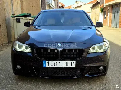 Usado BMW 520 Efficient Dynamics 184 CV (135 kW) 2010 Negro Berlina