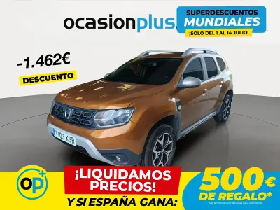 Usado Dacia Duster Prestige 115 CV (84 kW) 2018 Naranja SUV
