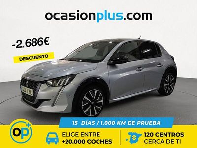 Usado Peugeot 208 GT 100 CV (73 kW) 2022 Gris / plata Utilitario