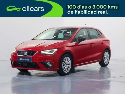 Usado Seat Ibiza FR 110 CV (80 kW) 2022 Rojo Utilitario