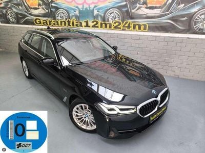 Negro Usado 2022 BMW 530e Luxury Line Familiar | 27.000 €