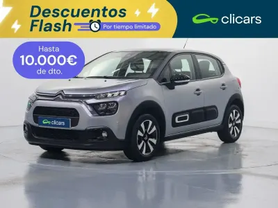 Usado Citroën C3 Feel 83 CV (61 kW) 2021 Gris Utilitario