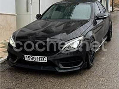 Usado Mercedes C220 170 CV (125 kW) 2015 Negro Berlina