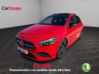 Usado Mercedes B200 150 CV (110 kW) 2020 Rojo Utilitario