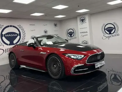Nuevo Mercedes SL43 AMG AMG 585 CV (430 kW) 2026 Rojo Descapotable