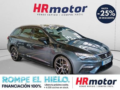 Usado Seat Leon FR 150 CV (110 kW) 2020 Gris / plata Familiar