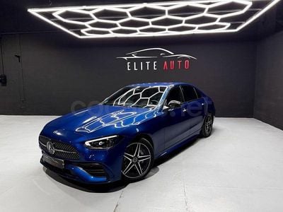 Usado Mercedes C200 204 CV (150 kW) 2022 Azul Berlina