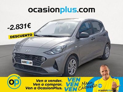 Usado Hyundai i10 67 CV (49 kW) 2022 Gris / plata Utilitario
