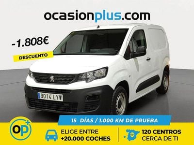 Usado Peugeot Partner S 98 CV (72 kW) 2022 Blanco Monovolumen