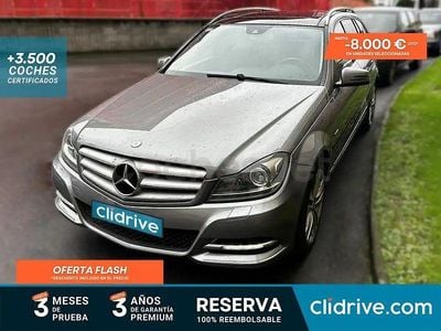 Usado Mercedes C300 Avantgarde 231 CV (169 kW) 2011 Gris / plata Familiar