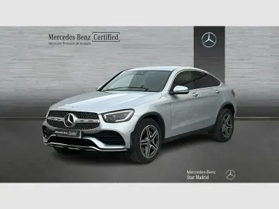 Usado Mercedes GLC220 194 CV (142 kW) 2021 Gris Coupe