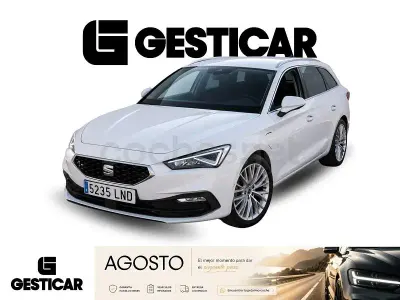 Usado Seat Leon XCELLENCE 204 CV (150 kW) 2021 Blanco Familiar