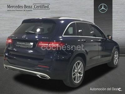 Usado Mercedes GLC250 204 CV (150 kW) 2018 Azul SUV