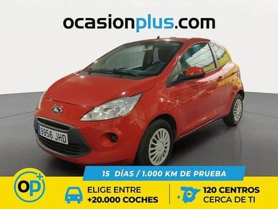 Usado Ford Ka Trend+ 69 CV (50 kW) 2015 Rojo Utilitario