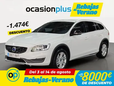 Usado Volvo V60 CC Kinetic 150 CV (110 kW) 2018 Blanco Familiar