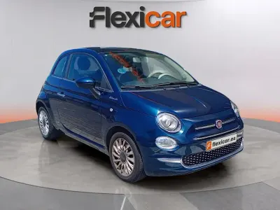 Usado Fiat 500 Lounge 86 CV (63 kW) 2019 Azul Utilitario