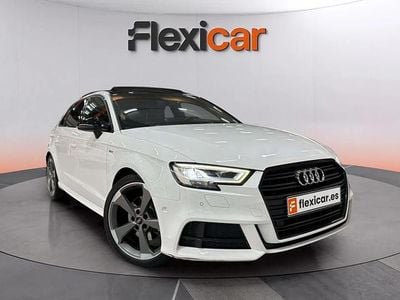 Usado Audi A3 S-Line 150 CV (110 kW) 2019 Blanco Berlina