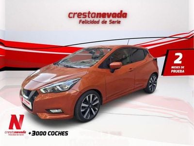 Usado Nissan Micra N-Connecta 90 CV (66 kW) 2017 Naranja