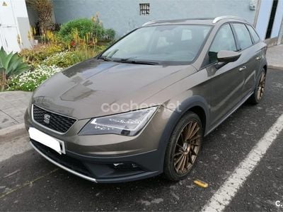 Usado Seat Leon ST 180 CV (132 kW) 2015 Marrón Familiar