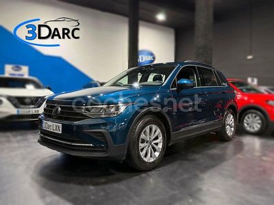 Usado VW Tiguan Life 130 CV (95 kW) 2022 Azul SUV
