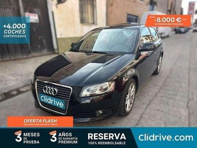 Usado Audi A3 Ambition 140 CV (102 kW) 2011 Negro Utilitario
