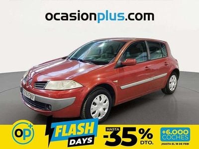 Usado Renault Mégane II Expression 106 CV (77 kW) 2007 Rojo Utilitario