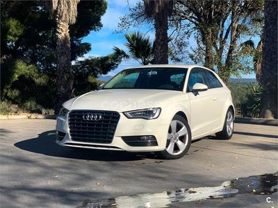 Usado Audi A3 Ambition 150 CV (110 kW) 2013 Blanco Berlina