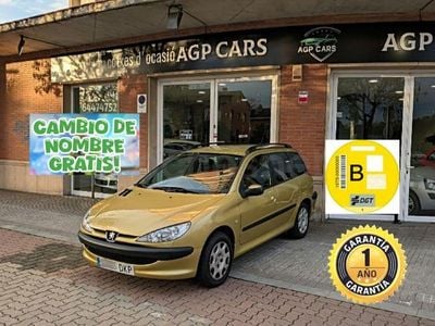 Usado Peugeot 206 75 CV (55 kW) 2005 Amarillo Familiar