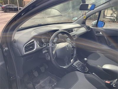 Usado Citroën C3 PureTech 82 CV (60 kW) 2013 Negro Berlina