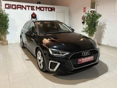 Usado Audi A4 S-Line 136 CV (100 kW) 2021 Negro Familiar