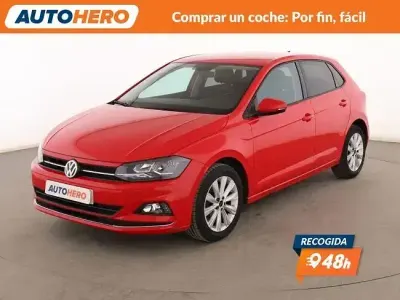 Usado VW Polo Advance 95 CV (69 kW) 2018 Rojo Utilitario