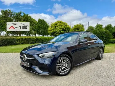 Usado Mercedes C220 200 CV (147 kW) 2022 Azul Berlina