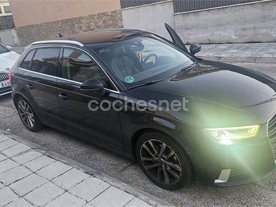 Usado Audi A3 150 CV (110 kW) 2017 Negro Berlina