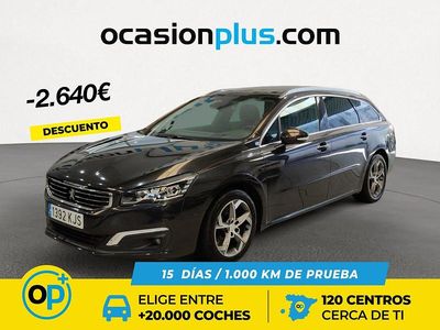 Usado Peugeot 508 Allure 180 CV (132 kW) 2018 Gris Familiar