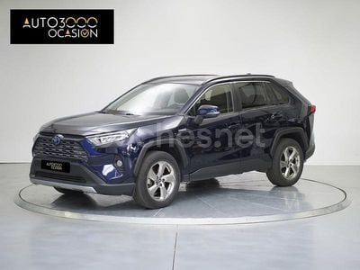 Azul Usado 2021 Toyota RAV4 Hybrid Luxury SUV | 32.041 € (Precio justo)