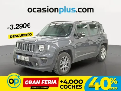 Usado Jeep Renegade Limited 130 CV (95 kW) 2023 Gris SUV