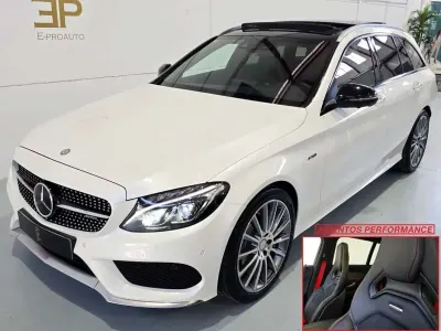 Usado Mercedes C450 AMG AMG 367 CV (269 kW) 2016 Blanco Familiar
