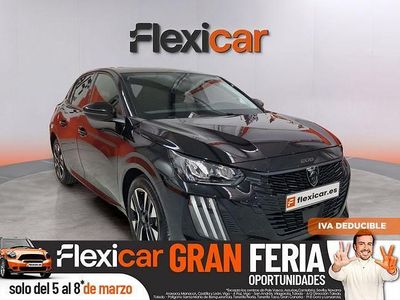 Usado Peugeot 208 Allure 100 CV (73 kW) 2025 Negro Utilitario