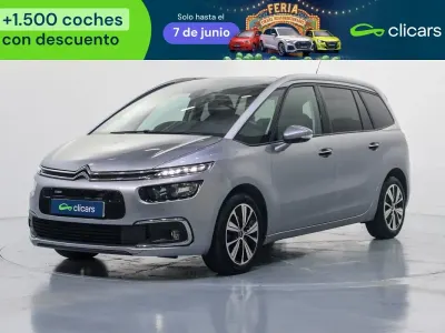 Usado Citroën Grand C4 Picasso Feel 130 CV (95 kW) 2017 Gris / plata Monovolumen