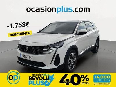 Usado Peugeot 5008 Allure 130 CV (95 kW) 2021 Blanco SUV