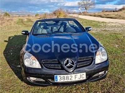 Usado Mercedes SLK200 163 CV (119 kW) 2005 Negro Descapotable