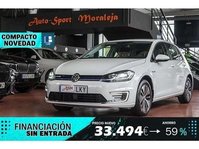 Usado VW e-Golf 100 kW (136 CV) 2020 Blanco Utilitario