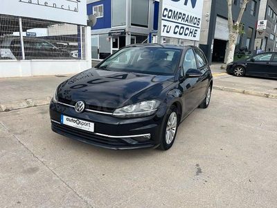 Usado VW Golf VII Advance 115 CV (84 kW) 2018 Negro Berlina