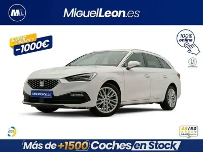 Usado Seat Leon XCELLENCE 204 CV (150 kW) 2022 Blanco Familiar